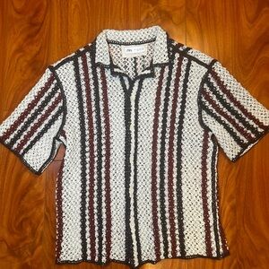 Zara Men's Crotchet Shirt